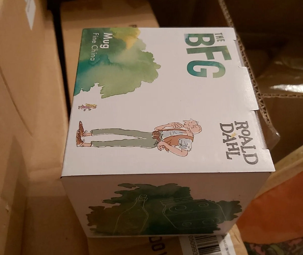 Roald Dahl Bfg Can Mug In Window Box brand new