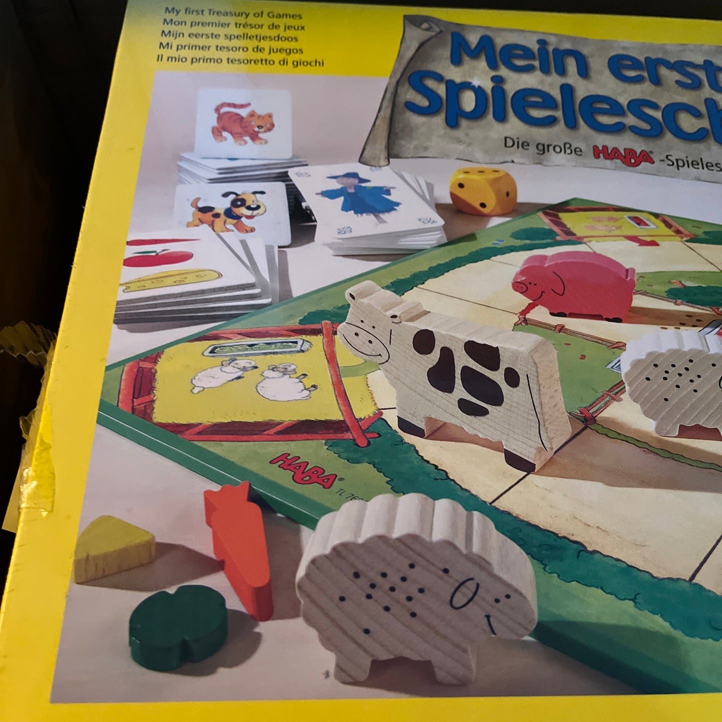 HABA Mein erster Spieleschatz - My First Treasury of Games (3-12 Years) Sealed