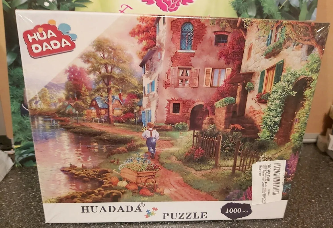 HuaDada jigsaw puzzle Little Boy’s Dream House 1000 pieces NEW SEALED