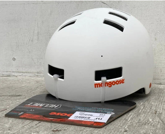 Mongoose Hardshell Helmet for BMX, Scooter, Skateboarding, Size M 56-59 cm (8+)