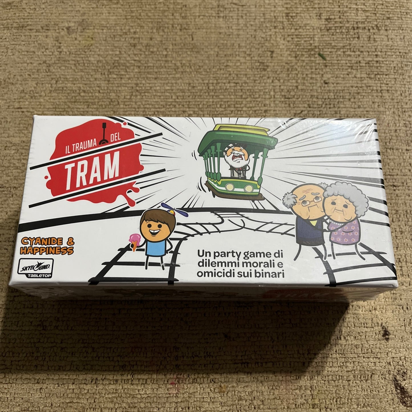 IL TRAUMA DEL TRAM Gioco da Tavolo in Italiano new game Sealed