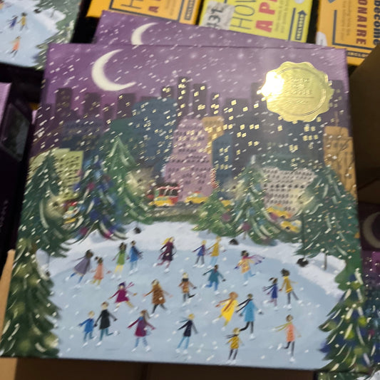 Merry Moonlight Skaters 500 Piece Foil Puzzle - 9780735366725