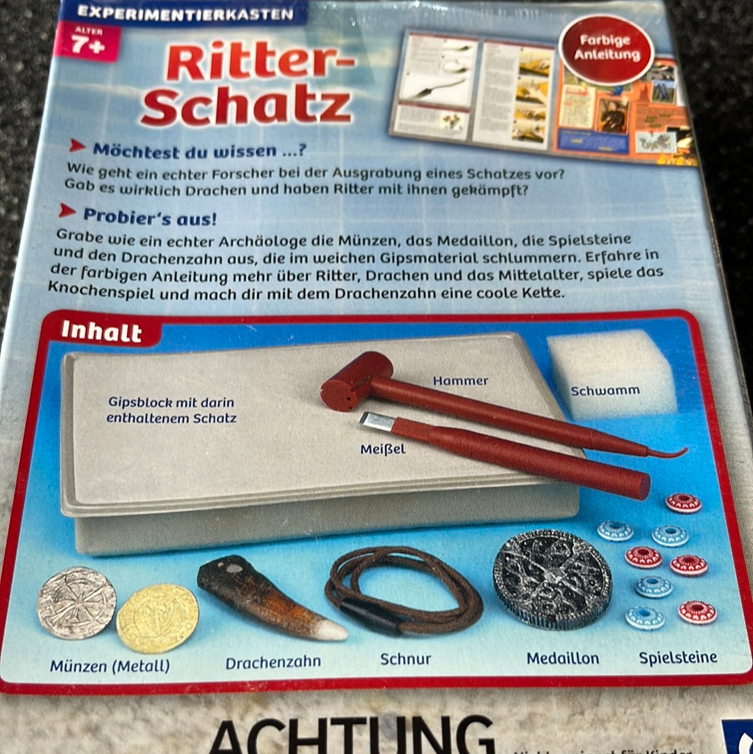 Ritter Schatz Ausgrabungs set