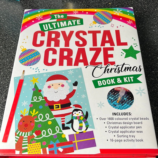 The ultimate crystal Craze Christmas book and kit