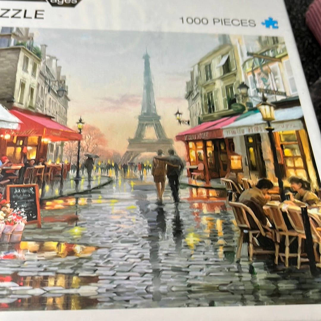 Paris Street 1000 piece jigsaw