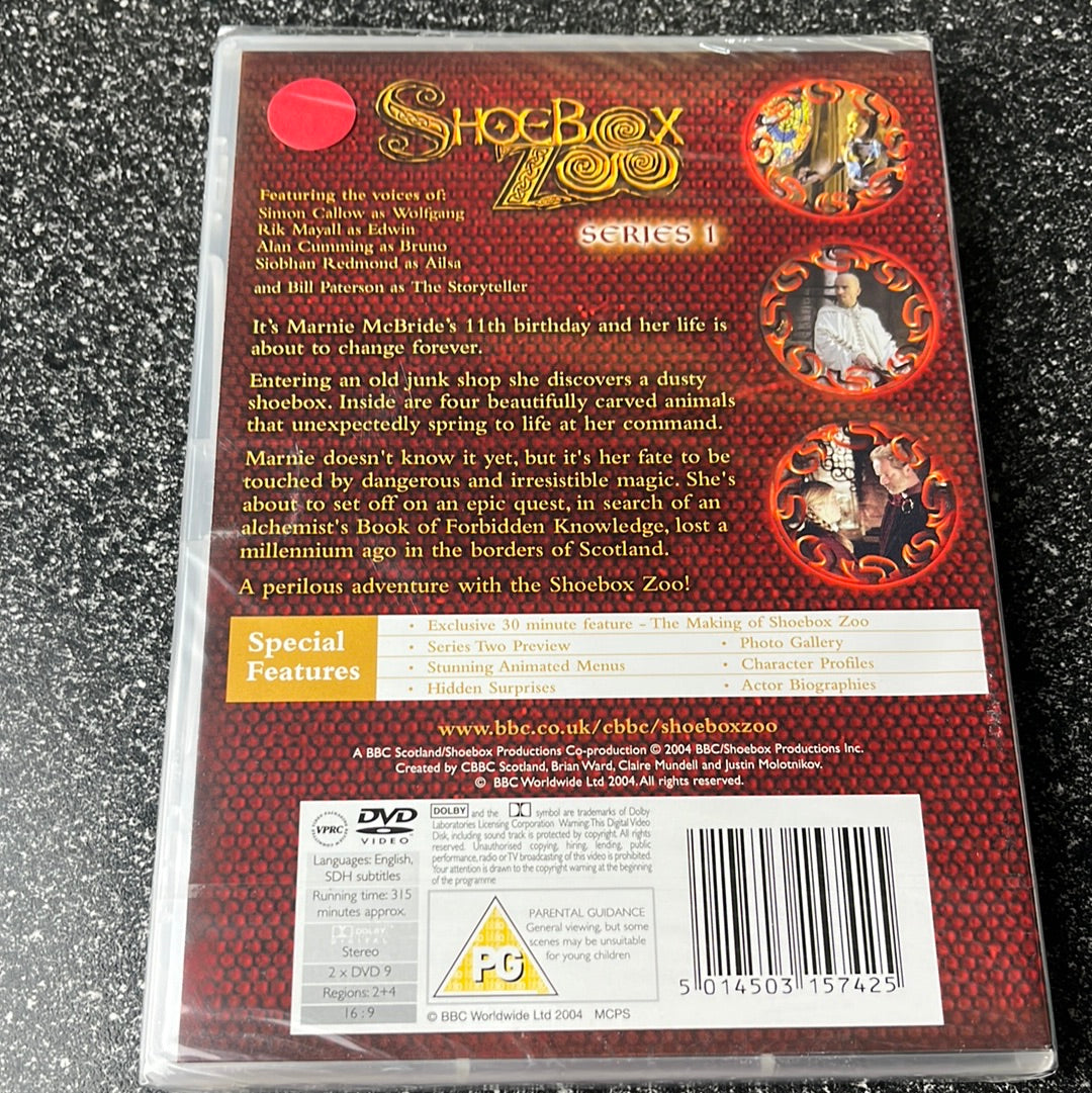 Shoebox Zoo Series 1 DVD