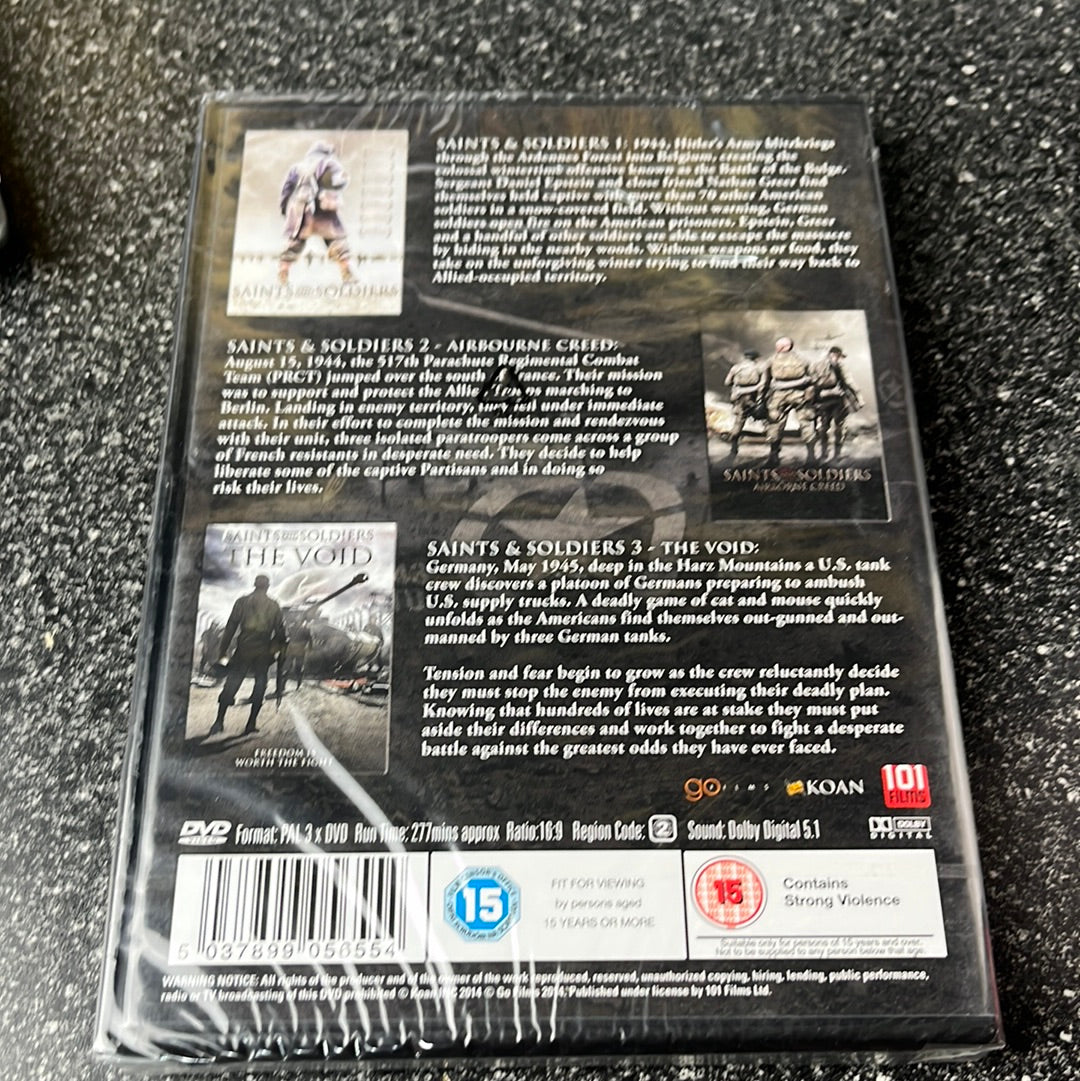 Saints and soldiers triple pack DVD