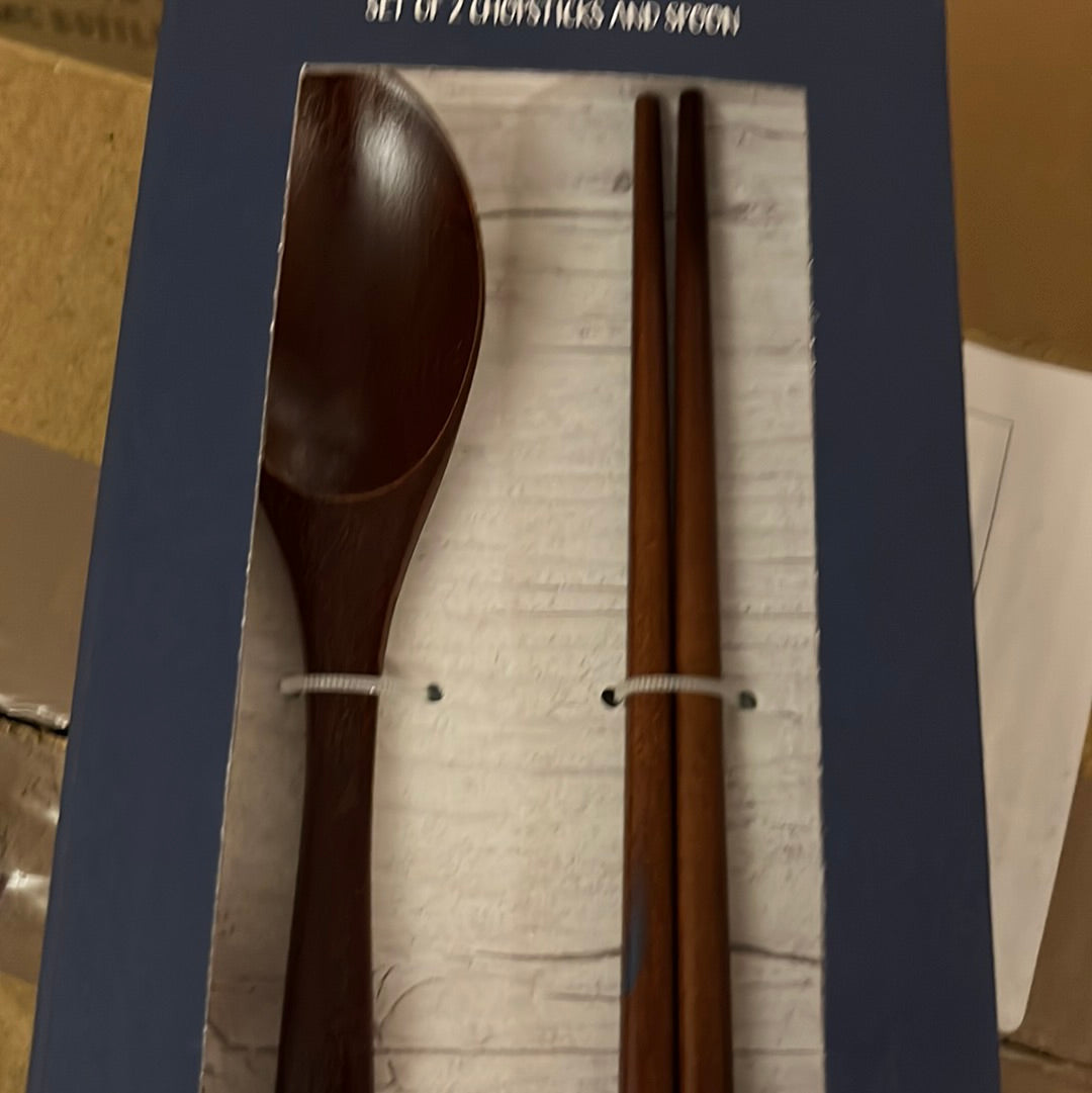 Drift set of 2 chopsticks and Spoon