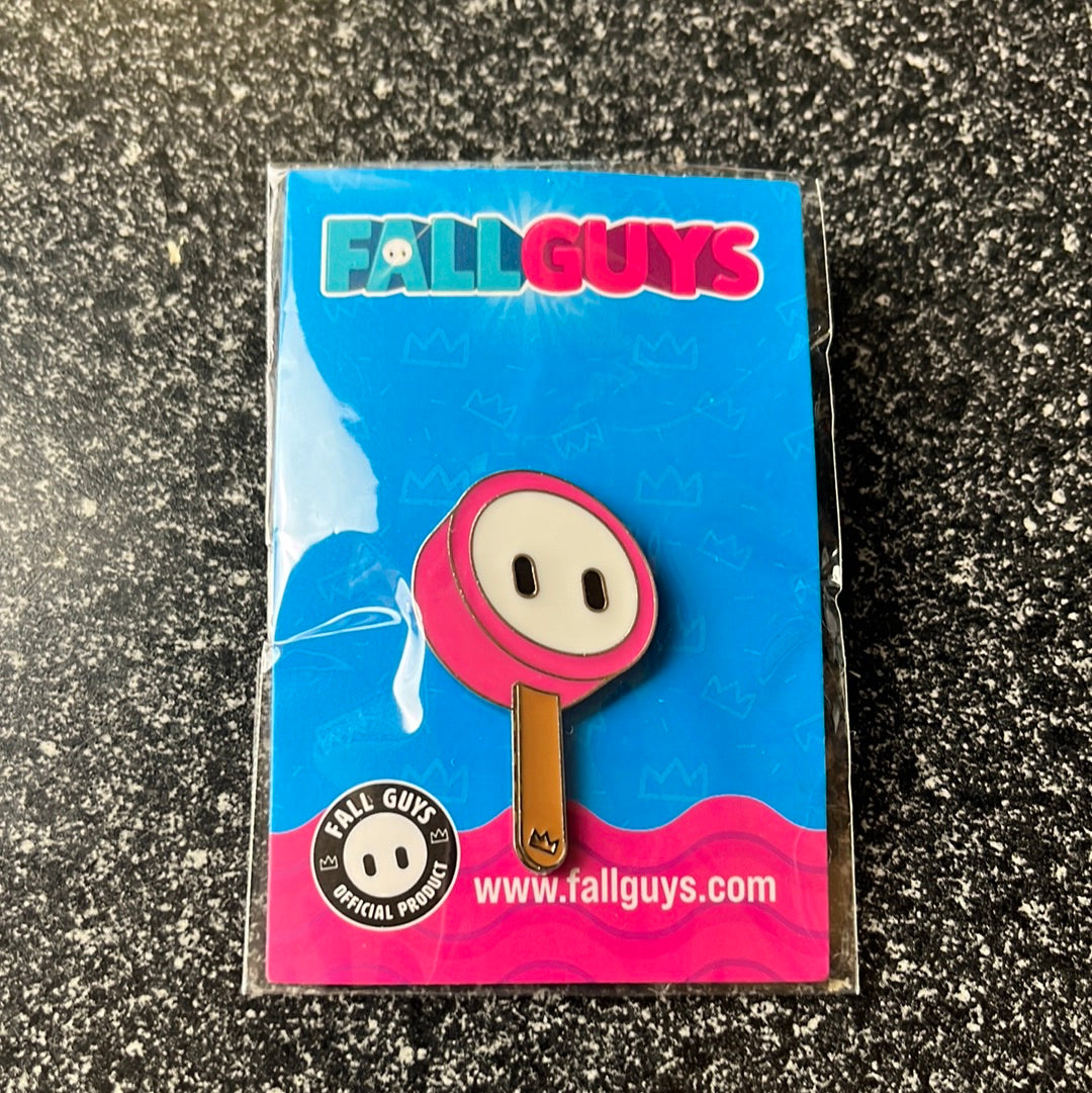 Fall Guys lolly Bean enamel Pin Badge