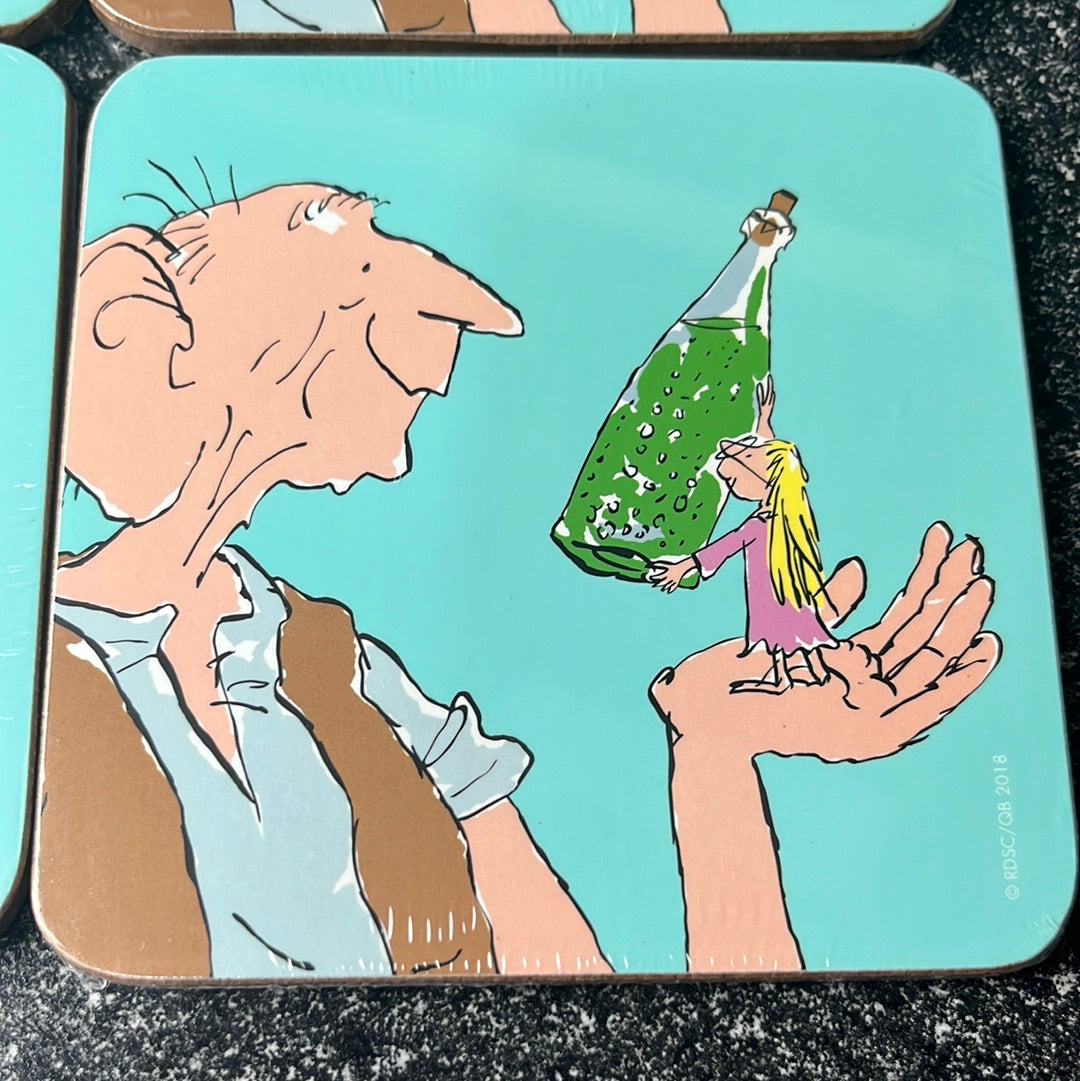 Set of 4 BFG Coasters