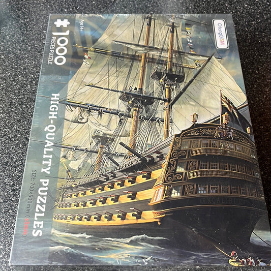 CHengQiSM sailboat Jigsaw Puzzles for Adults 1000 Pieces 700 x 500ml Brand New