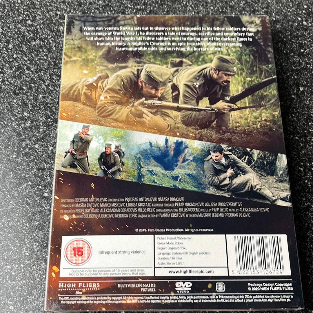 A soldiers courage DVD