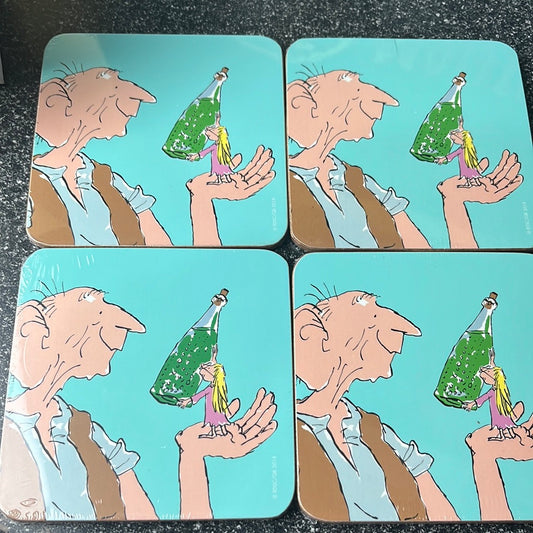 Set of 4 BFG Coasters