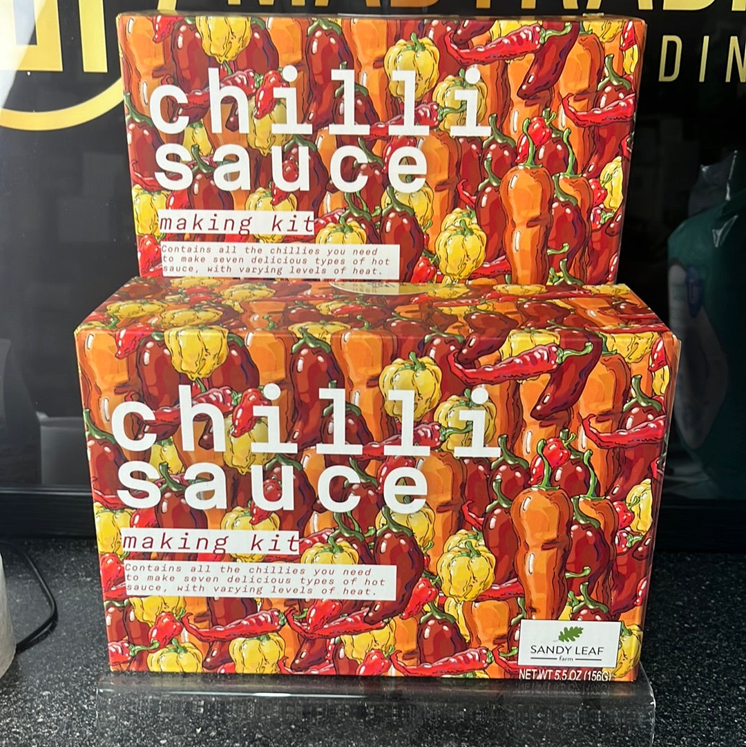 2 boxes of Chilli Sauce making kits