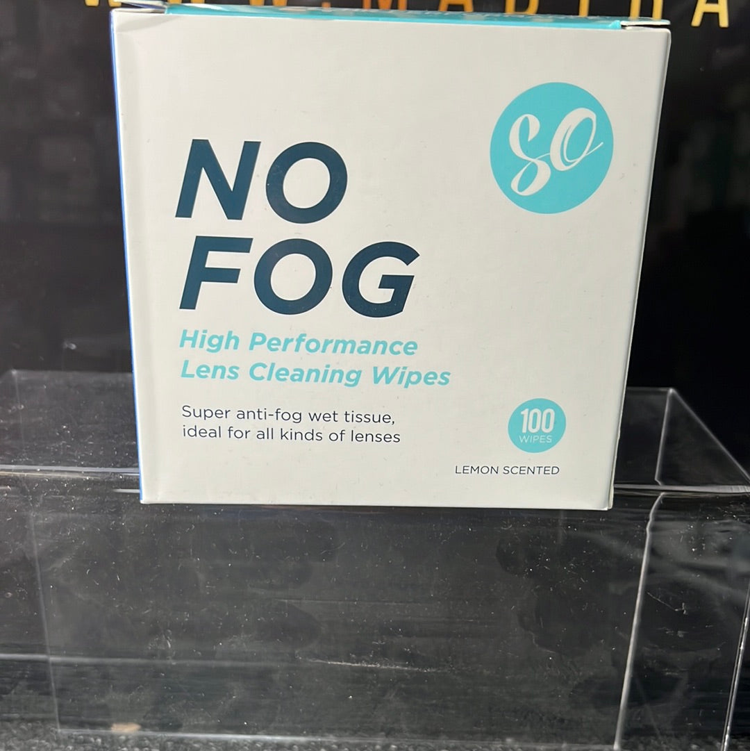 No Fog Lens Cleaning Wipes