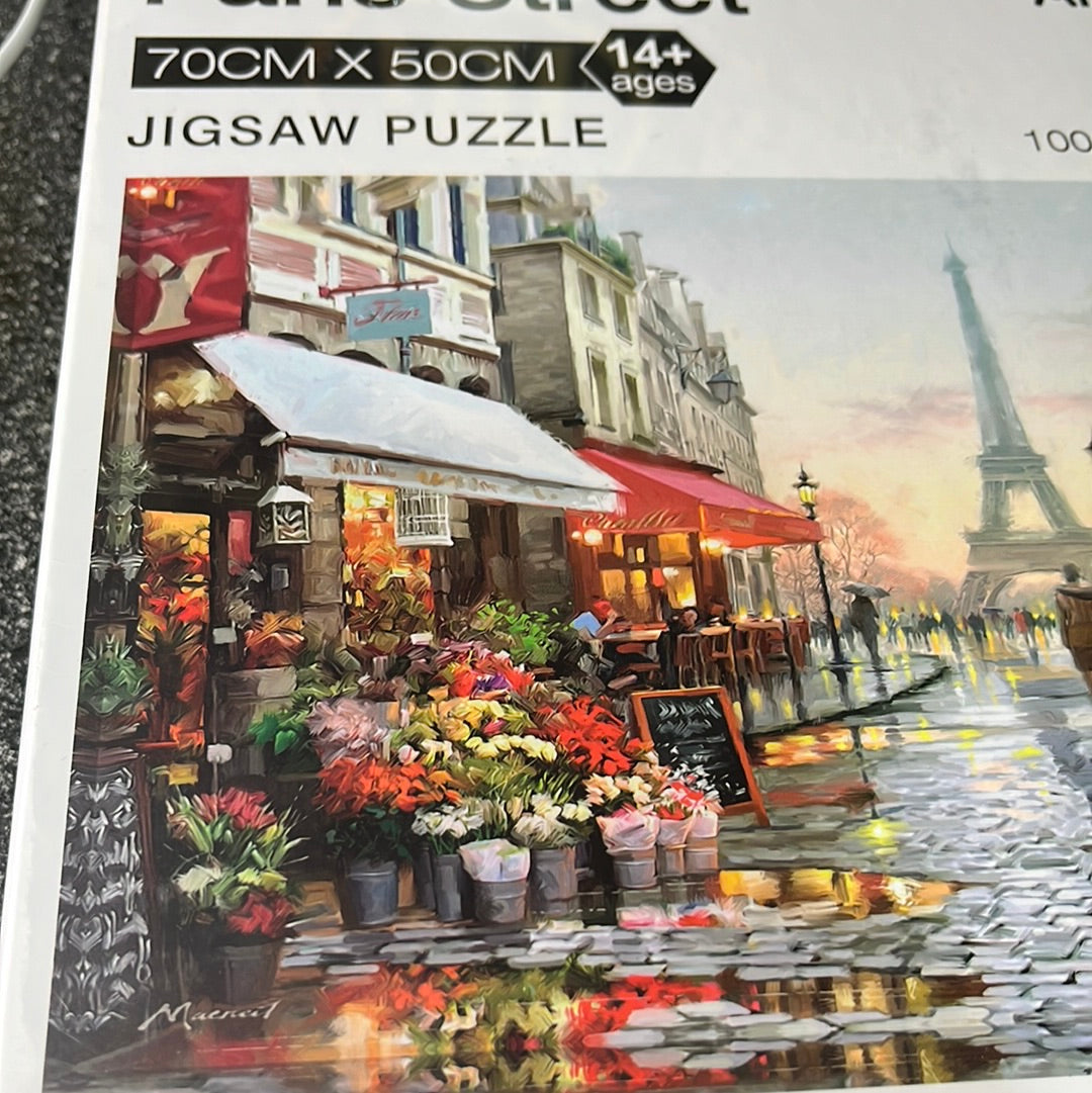 Paris Street 1000 piece jigsaw