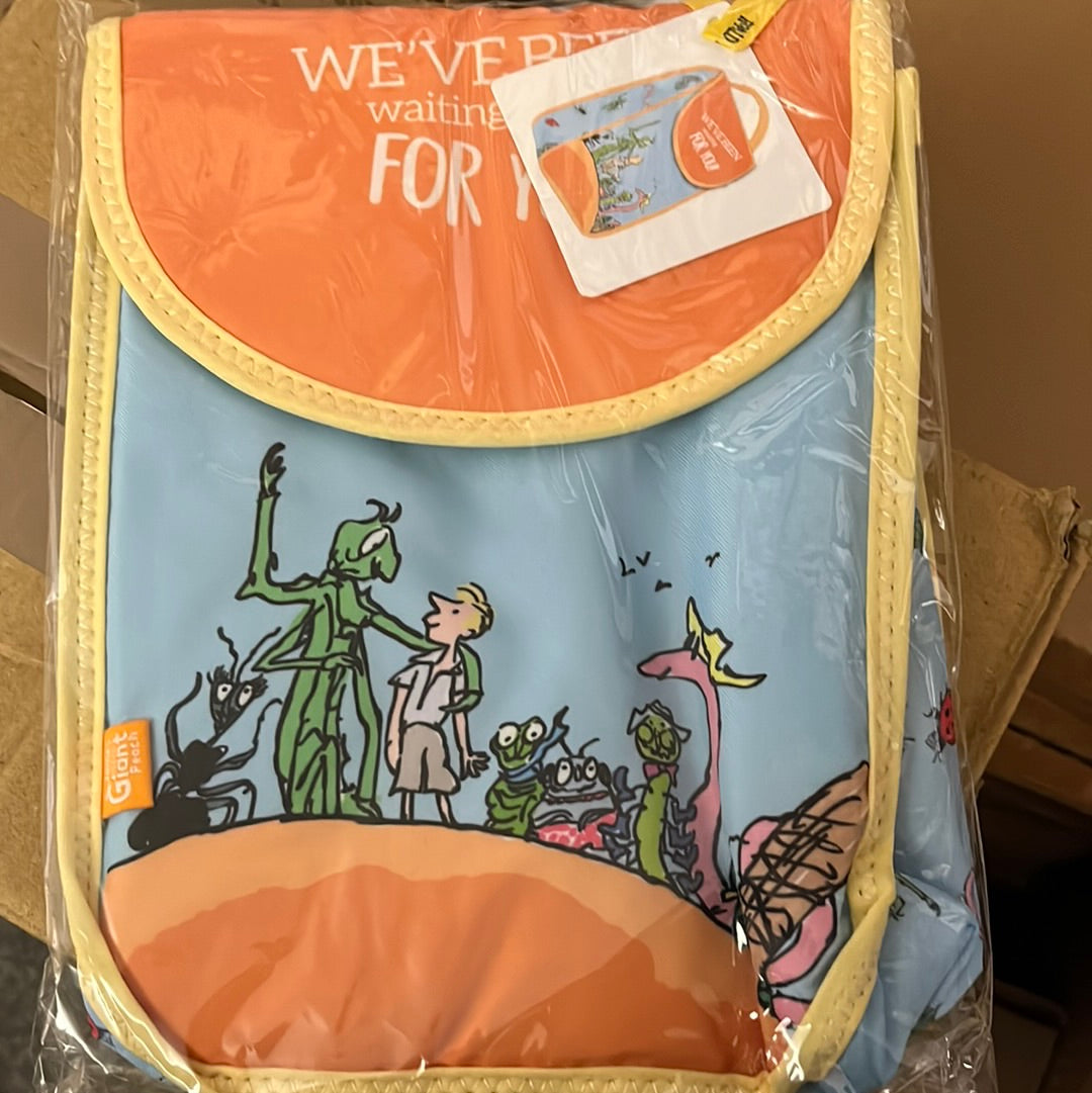 Roald Dahl James and the giant peach lunch bag