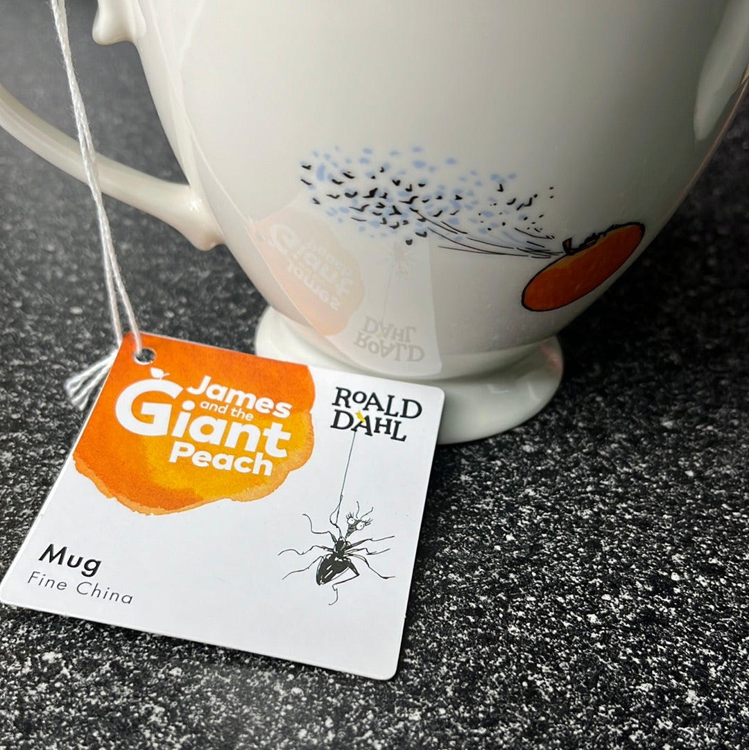 Roald Dahl James and the giant peach fine china mug