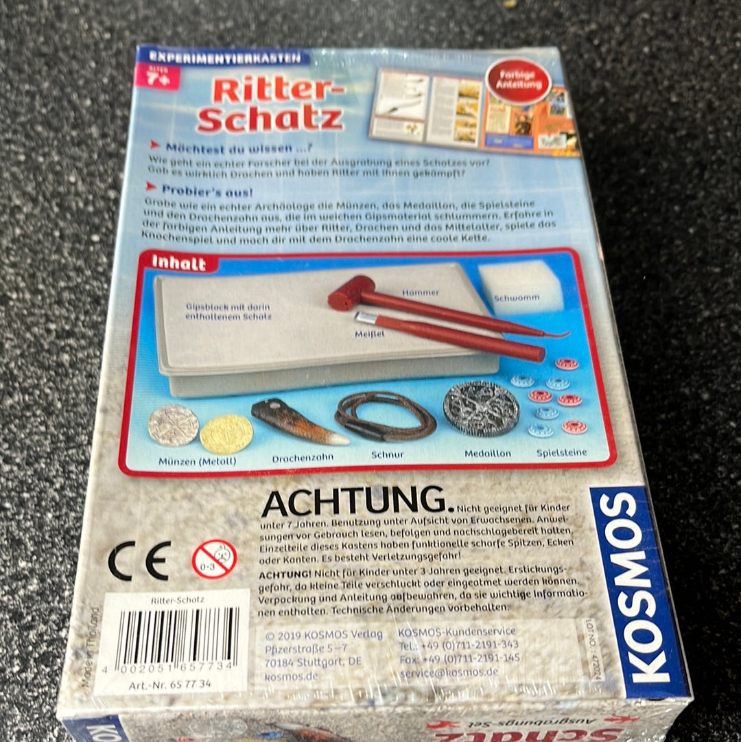 Ritter Schatz Ausgrabungs set