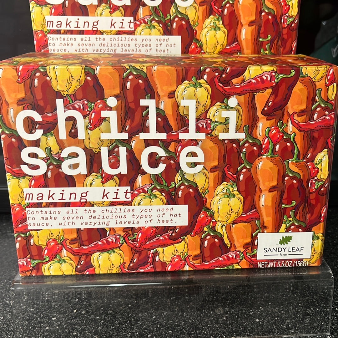 2 boxes of Chilli Sauce making kits