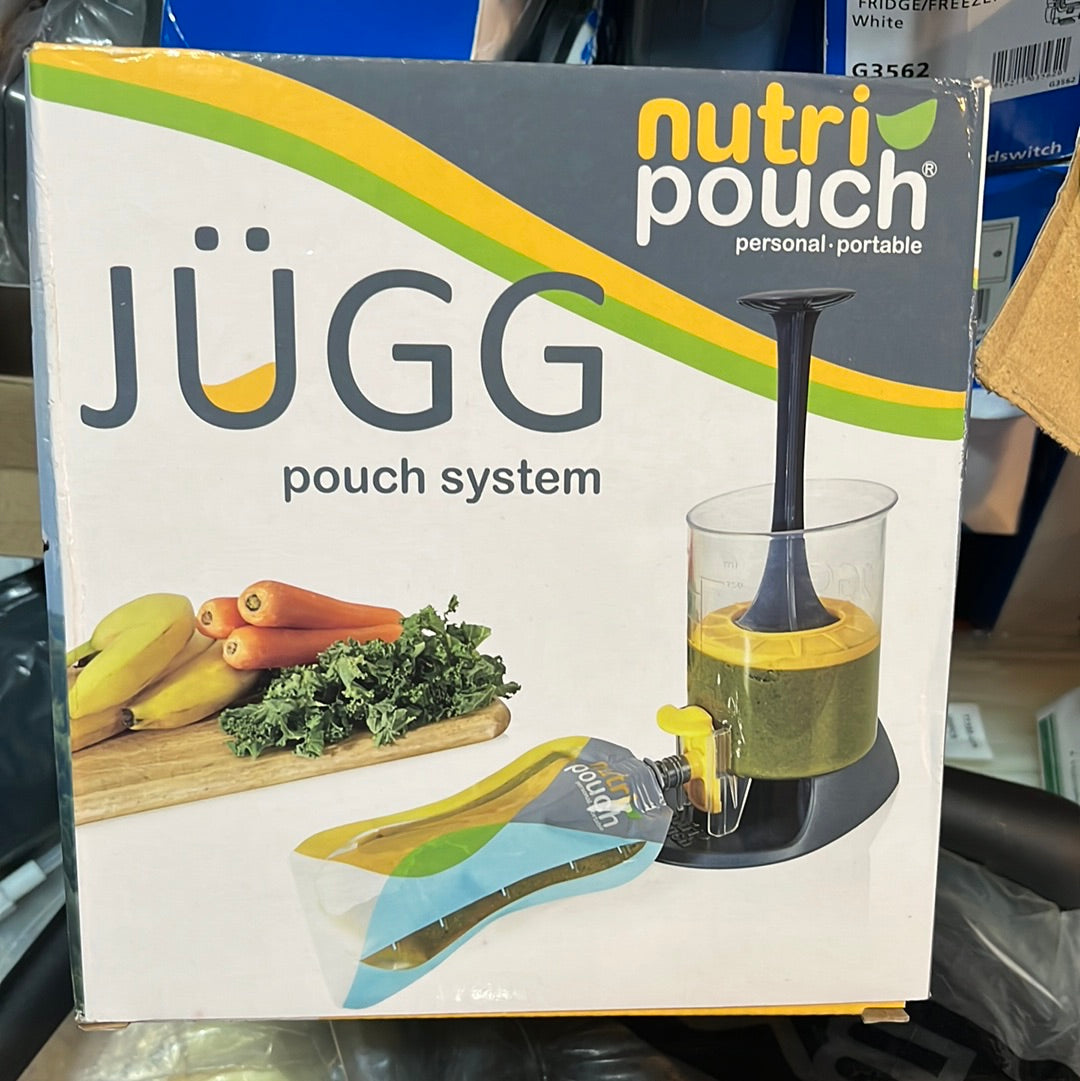 nutri Pouch jugg pouch System 750ml Baby Food Maker with 2 Reusabl...