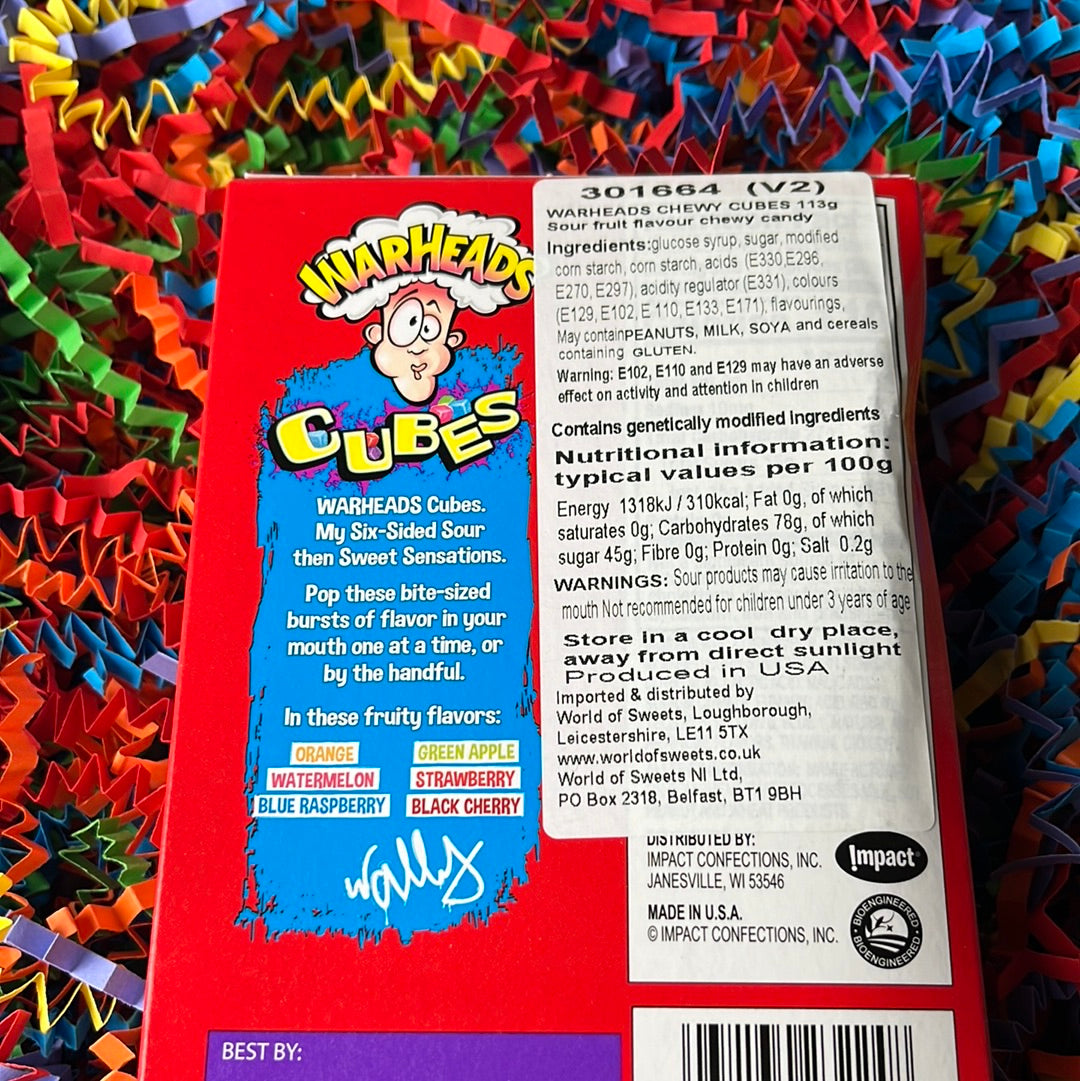 Warheads Cubes